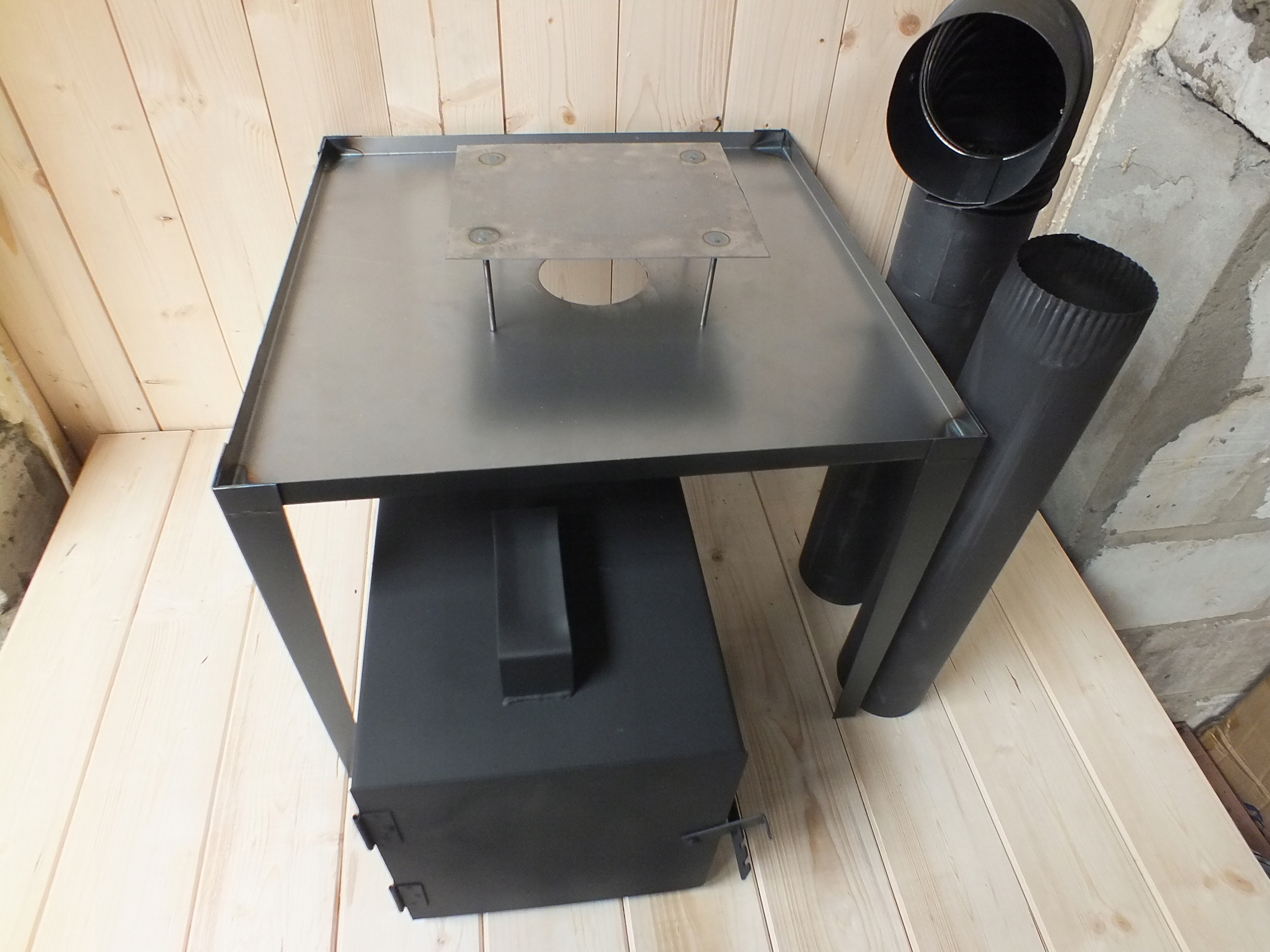 Pełny zestaw do wędzarni palenisko, rury, stojak Kod producenta Wędzarnia