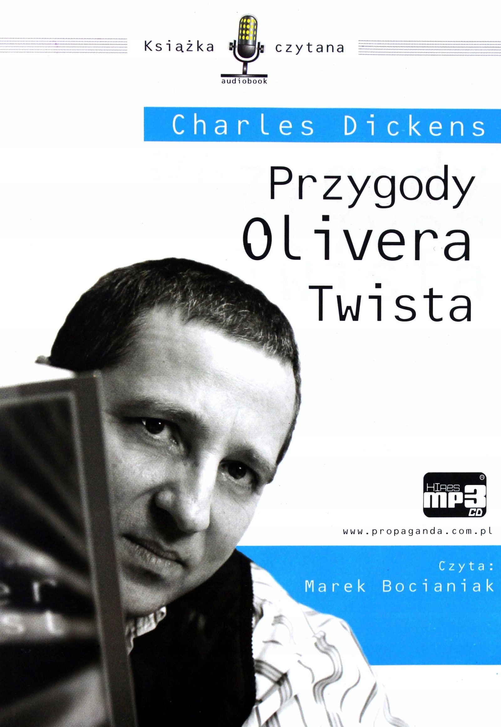 PRZYGODY OLIVERA TWISTA - CHARLES DICKENS [AUDIOBOOK] [CD]