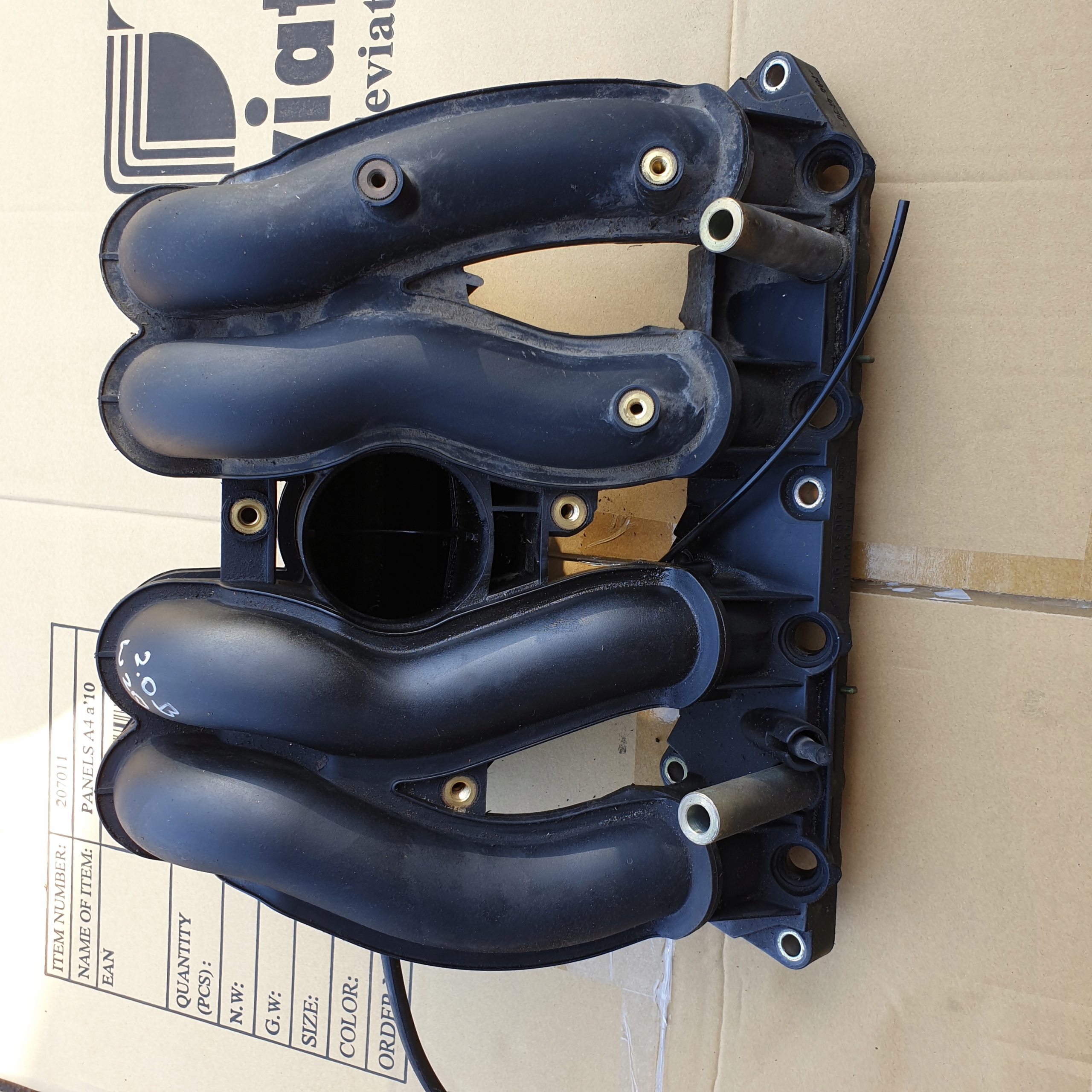 intake manifold DOLOTOWY MERCEDES E W210 2.0 B A1111402201