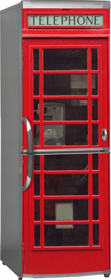 MATA MAGNETYCZNA NA LODÓWKĘ Budka Telefoniczna