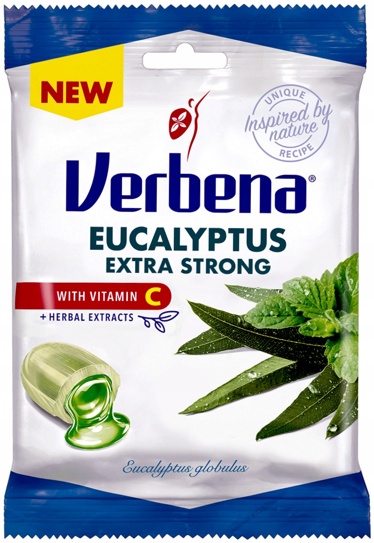 Levně Bonbóny Verbena Eukalyptus 32 g x 24 kusů