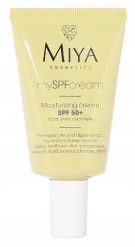

Miya My Spf Cream SPF50+ Krem Twarz Oczy Dekolt