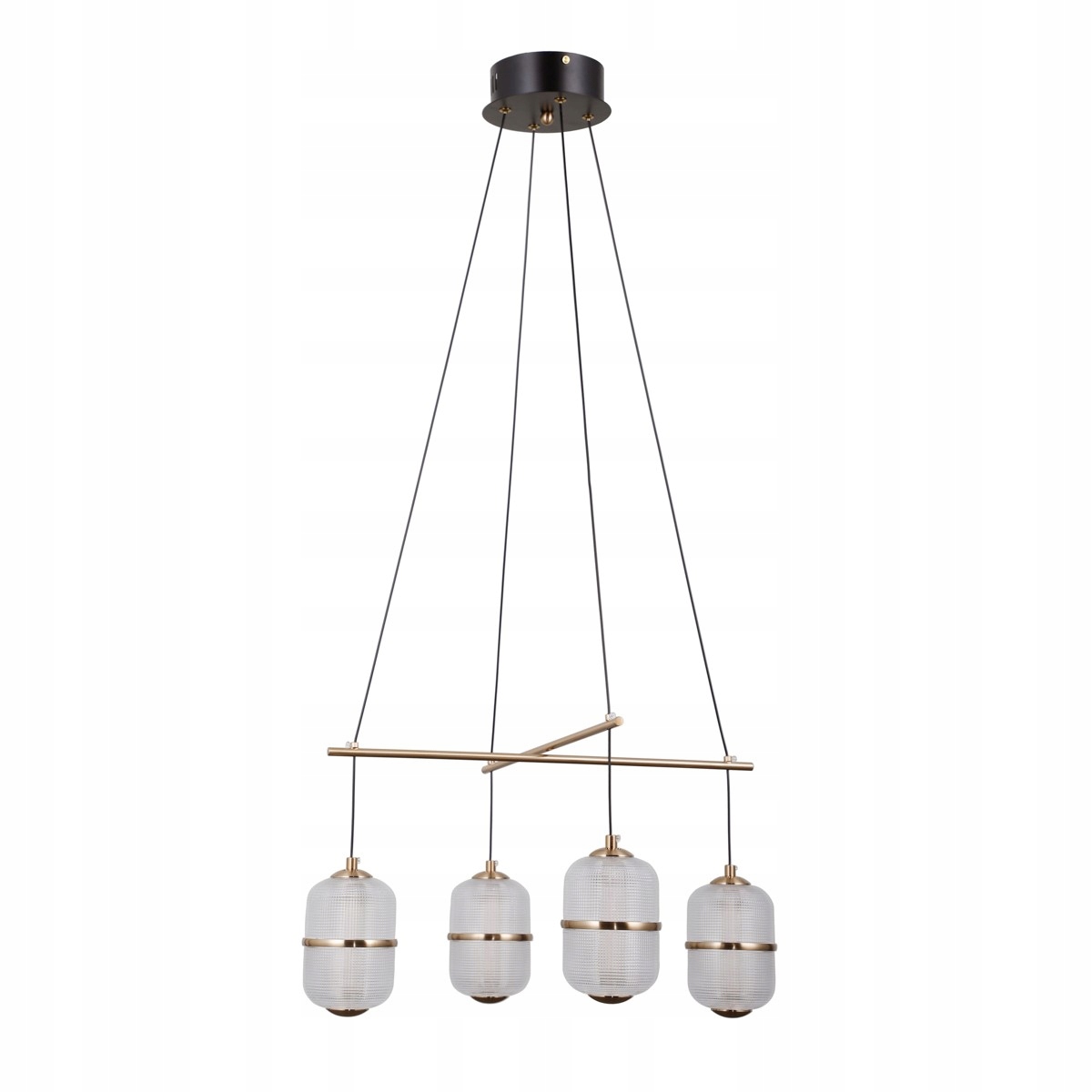 Alani PND-34375-4-BK závesná lampa do obývačky