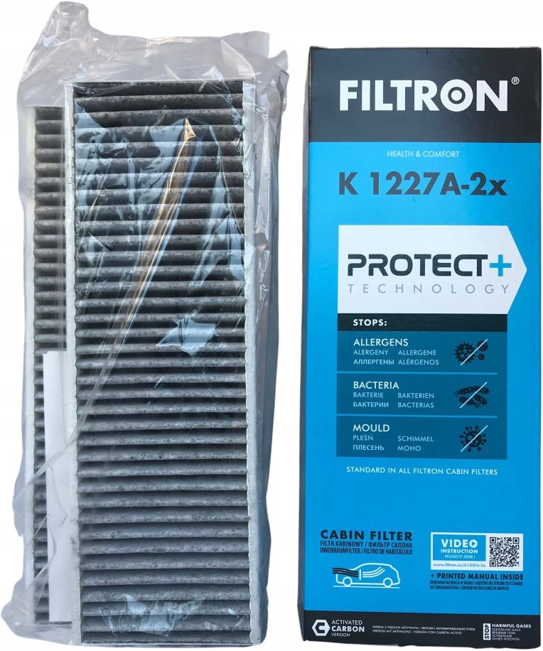 

Filtr kabinowy Filtron K1227A-2X
