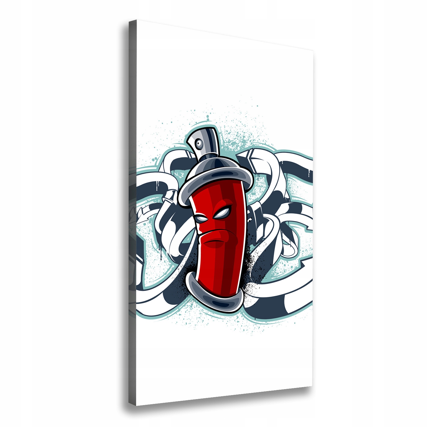 

Foto obraz na płótnie do salonu Graffiti 60x120 cm