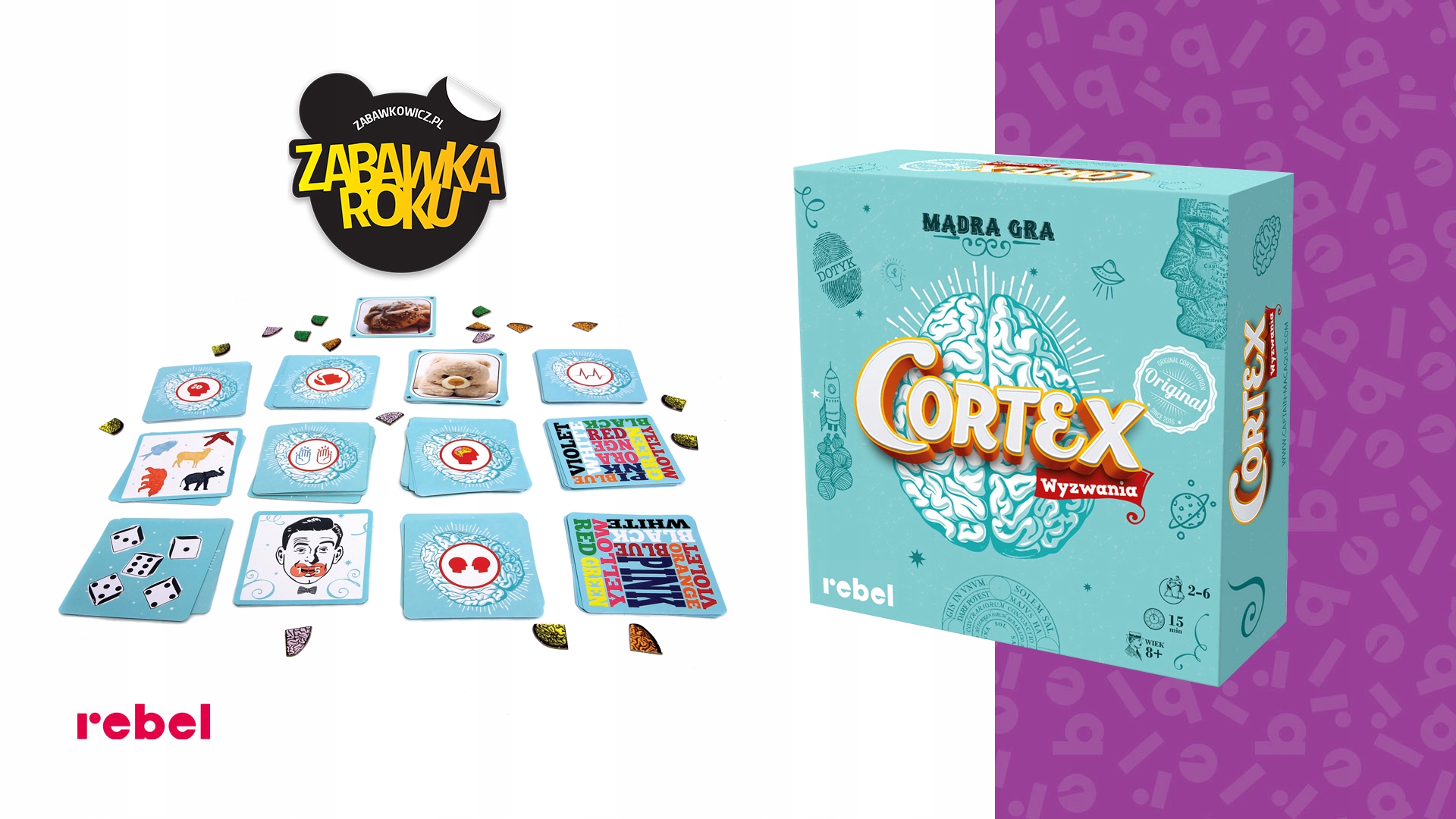 REBEL GRA CORTEX 107980 Wydawca Rebel