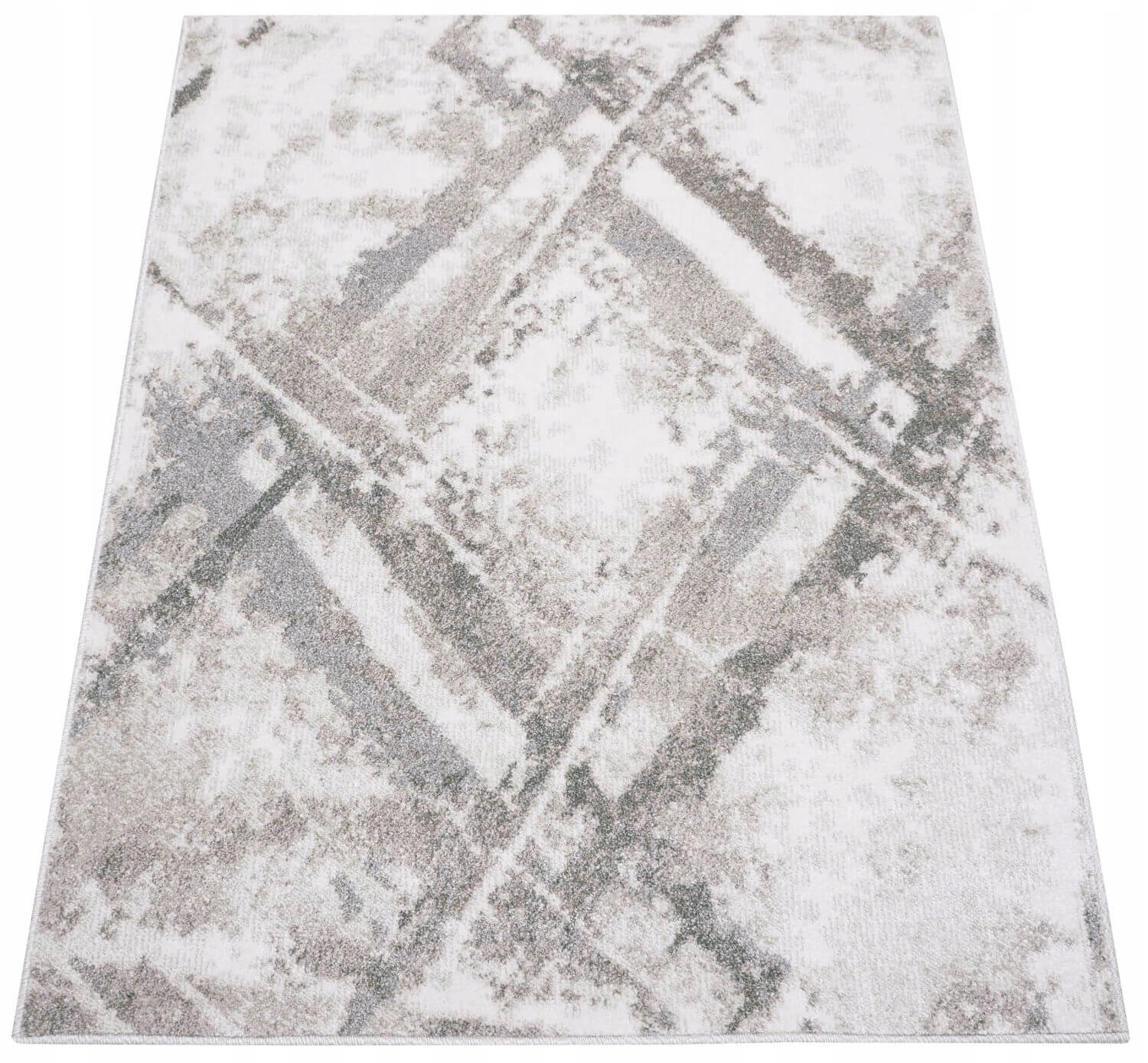 Moderný Koberec Do Obývačky Módny Hrubý Fryz 120X170