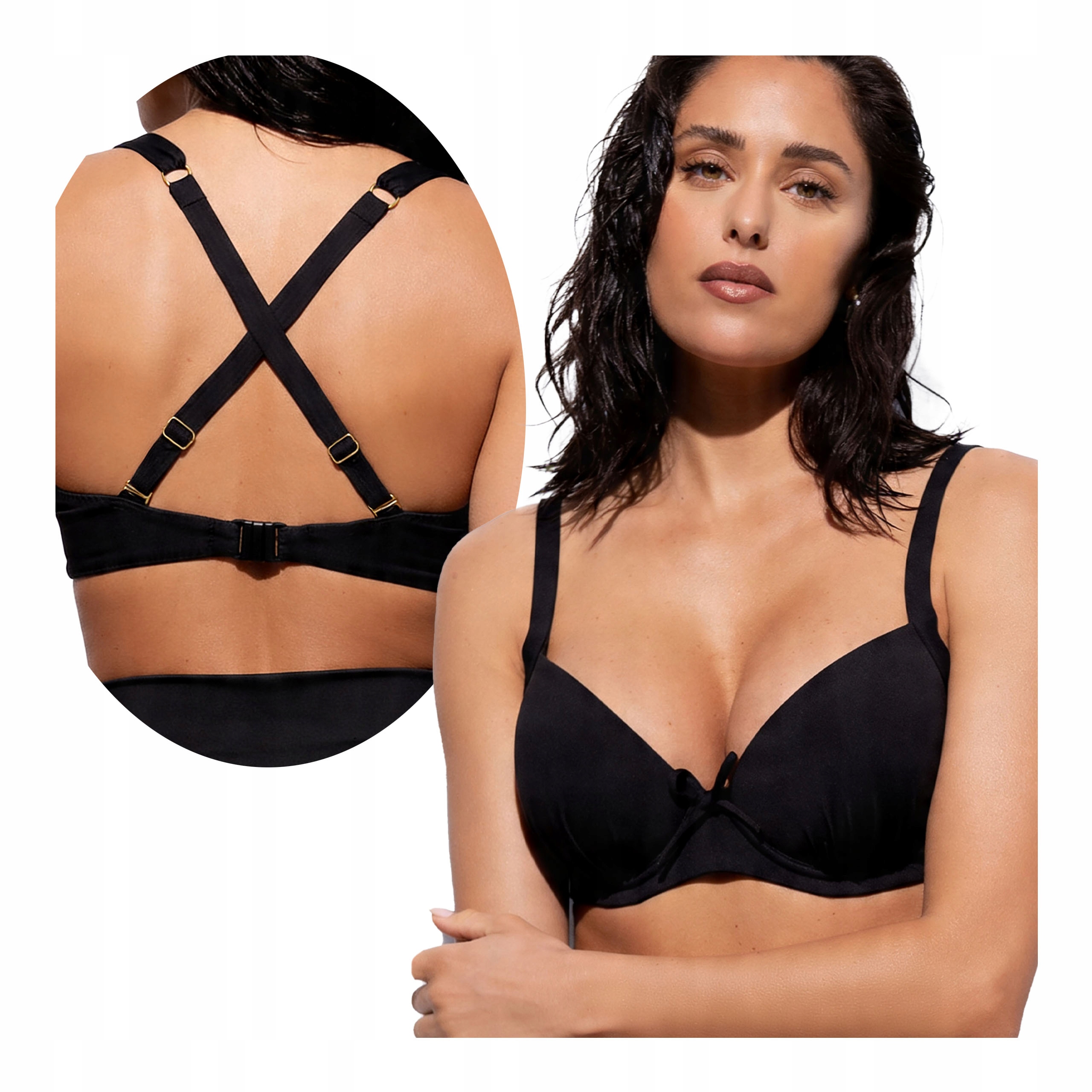 Horní díl plavek typu bikiny Fiszbiny Verde Veronica 85C