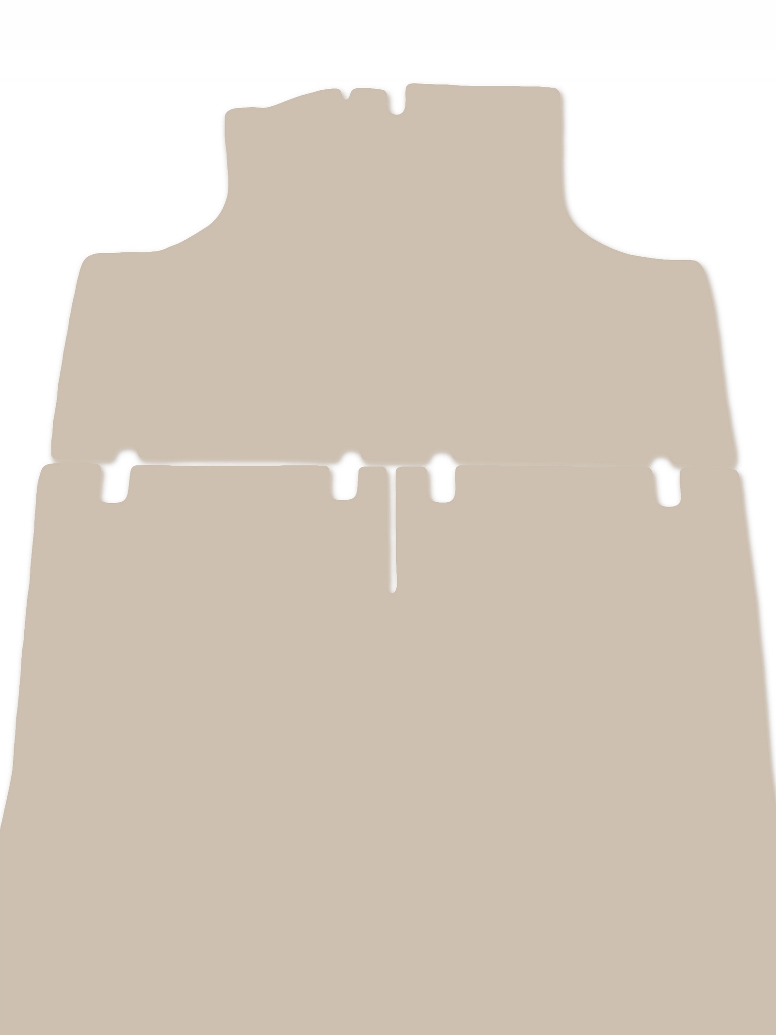 Dywaniki samochodowe C. BEŻ do Trabant 601 1964-1990 podłoga