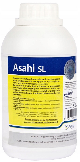 Asahi SL 0,5L Rast a stimulátor výnosov