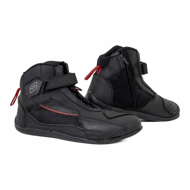 Motocyklové topánky Ozone City Black čierne Darčeky