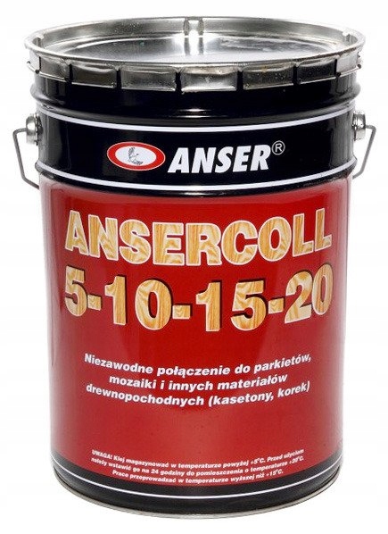 

Klej do parkietu Ansercoll 5-10-15-20 1,1kg