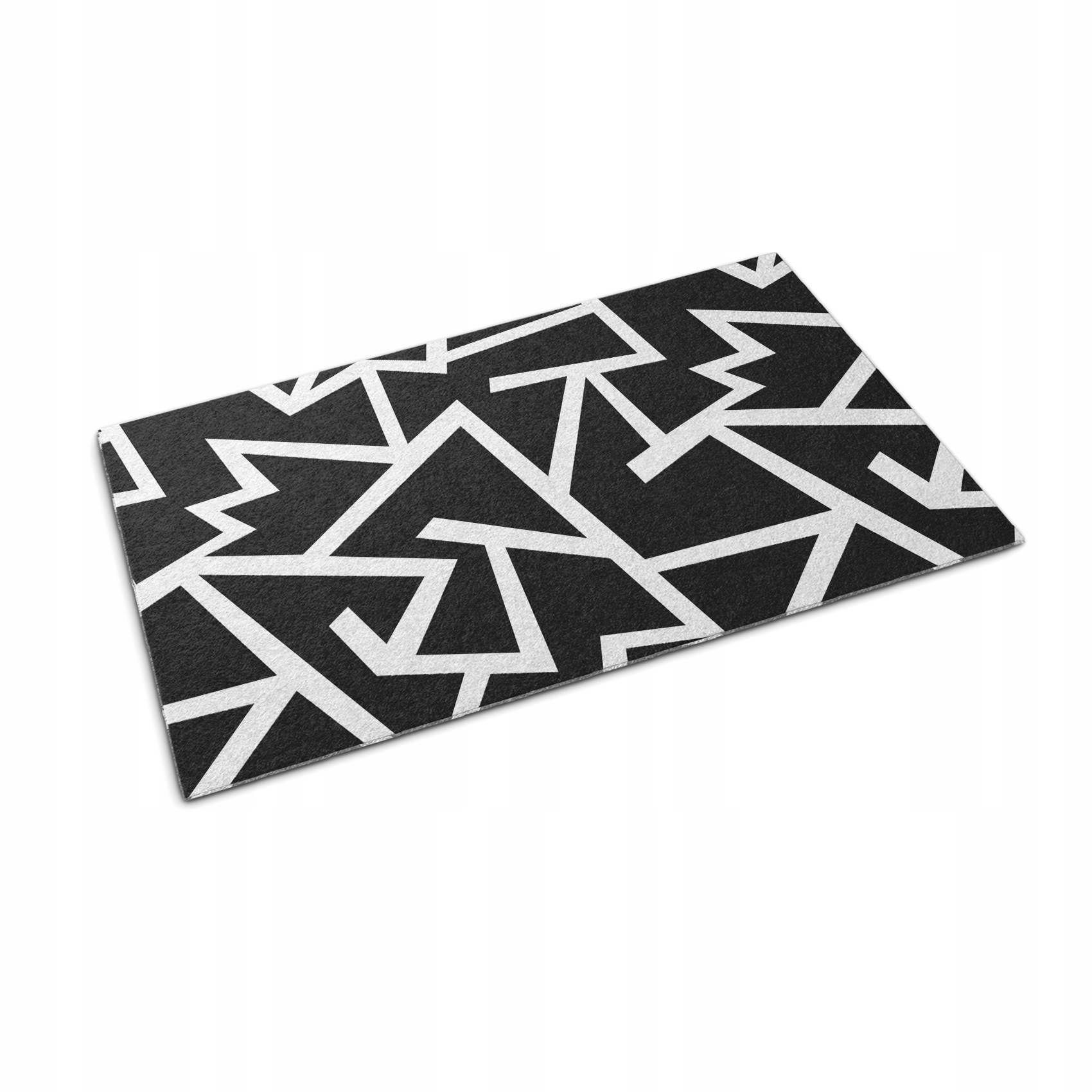 Rohožka s grafikou 90 x 60 cm Geometrické čiary