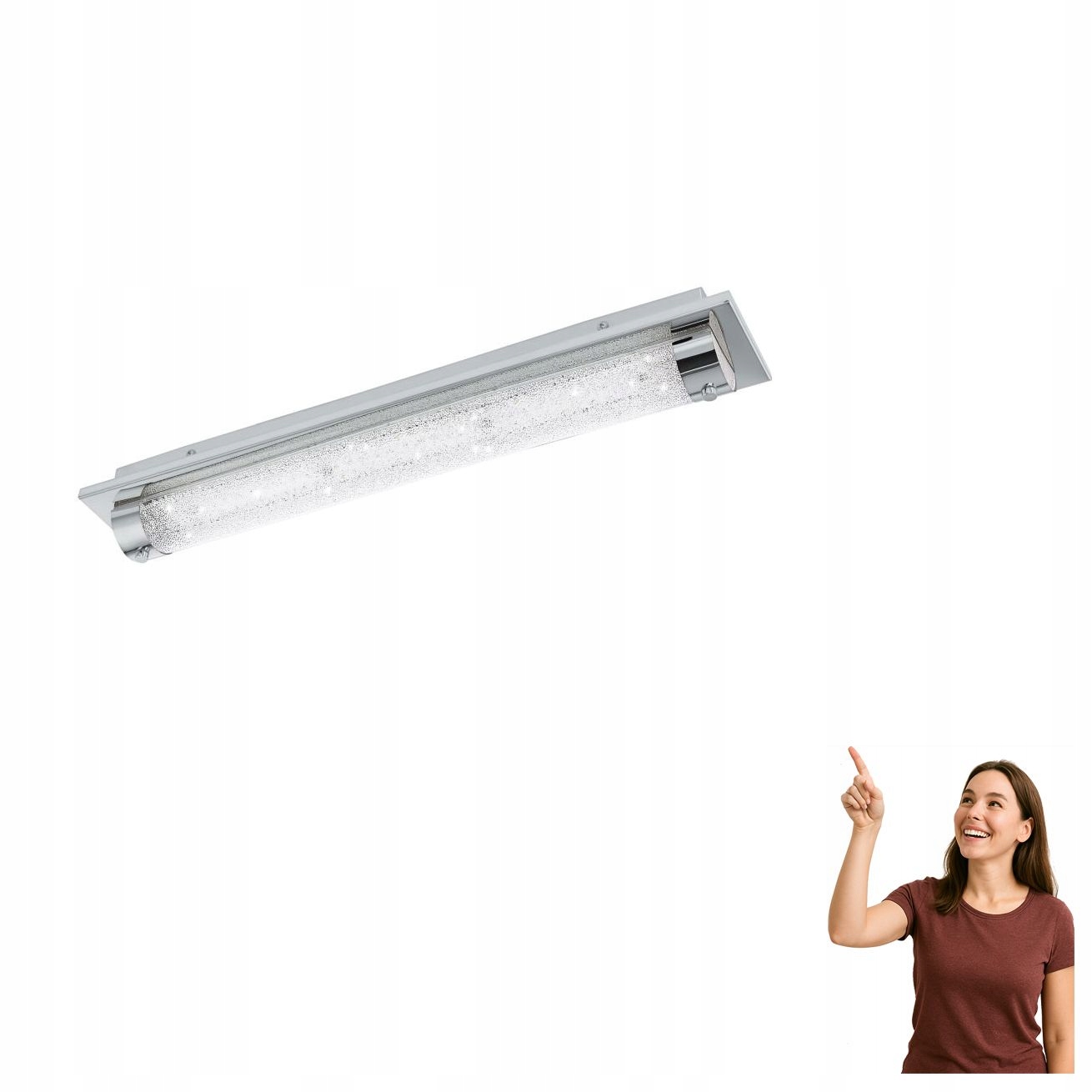 Led stropná a nástenná lampa 20,5 W Tolorico 97055 Eglo