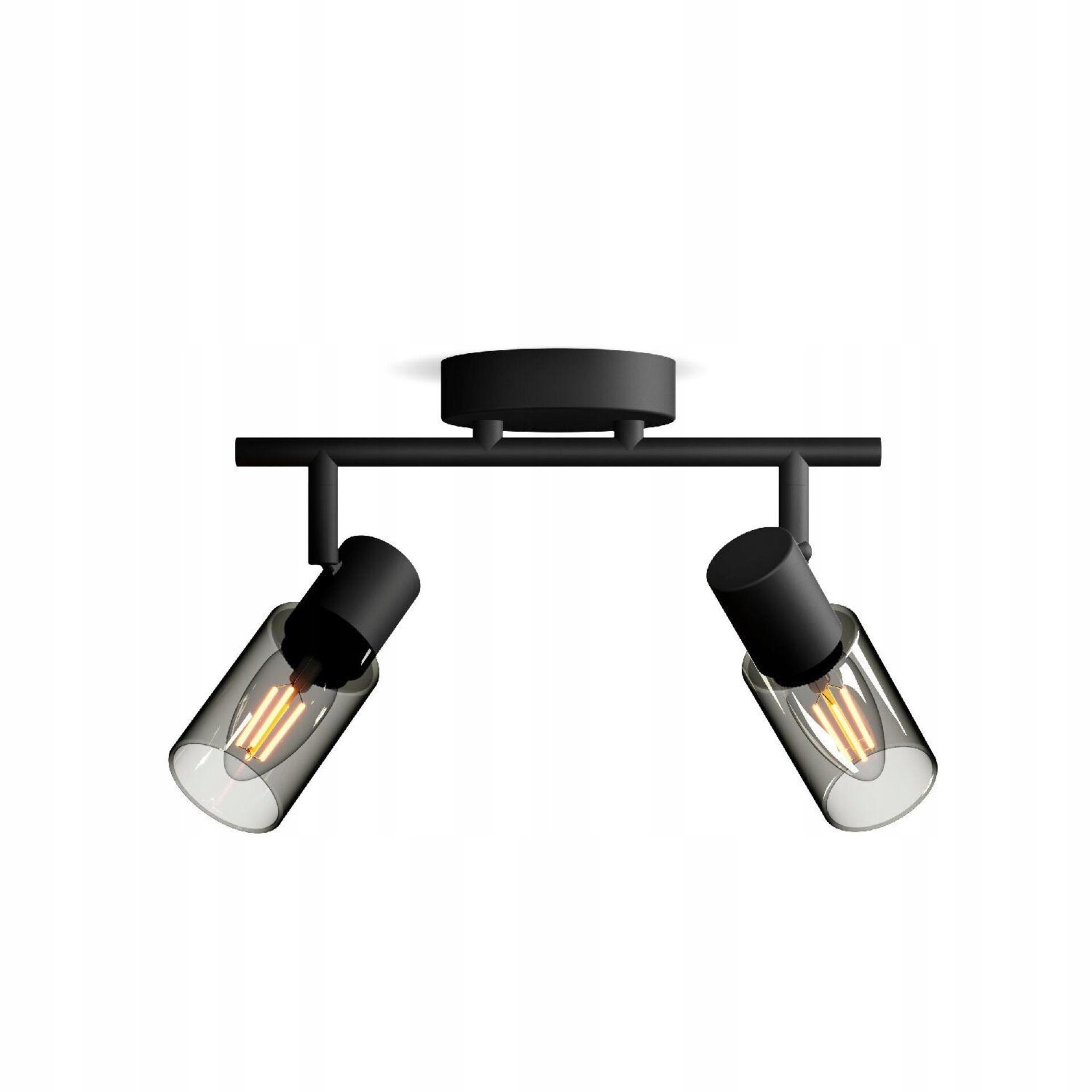 Philips Palms bodové svítidlo 2x E14 25W bez zdroje 27,5cm IP20, černé