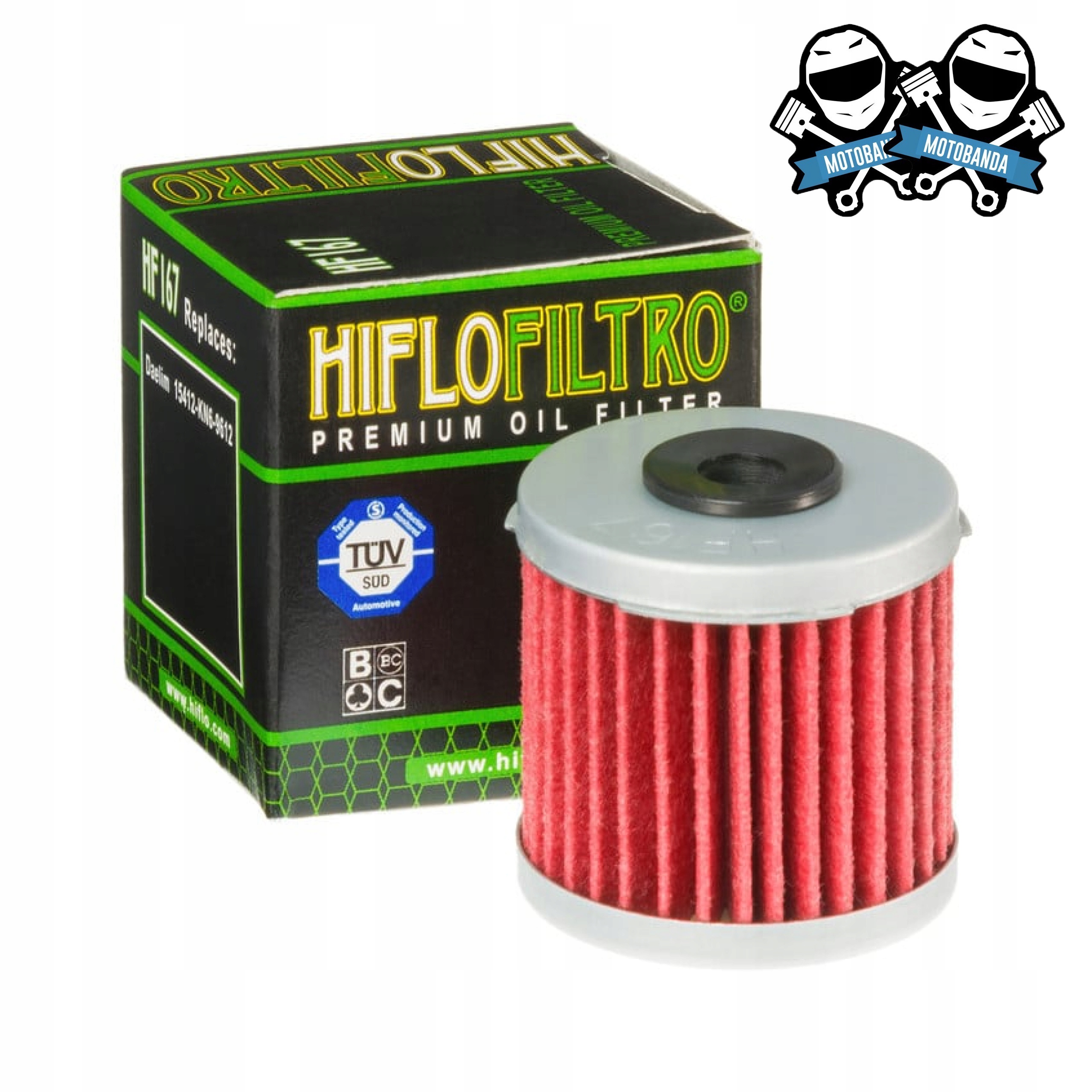 Filtr Oleju Hilfofiltro Hf 167