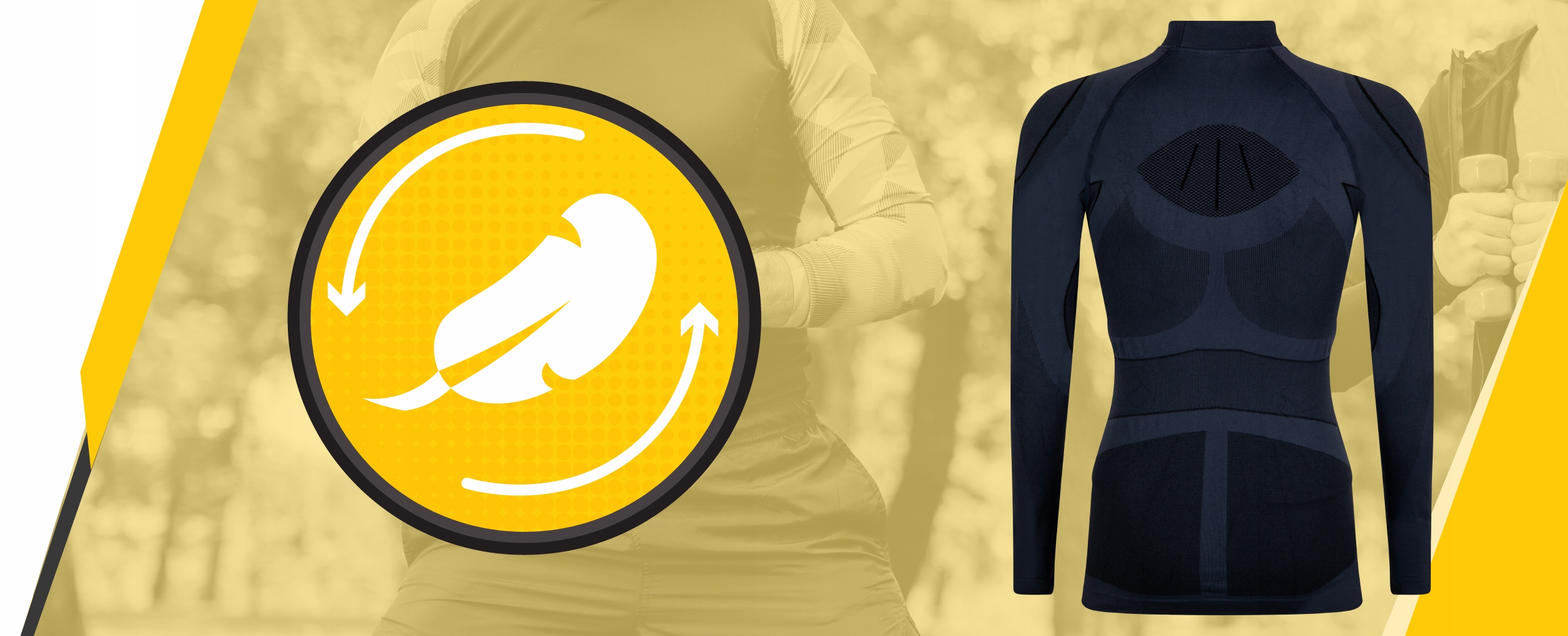 BIELIZNA TERMOAKTYWNA TERMICZNA TOUFER NYLON GÓRA DÓŁ R. XL/XXL +KOMIN Rękaw długi rękaw