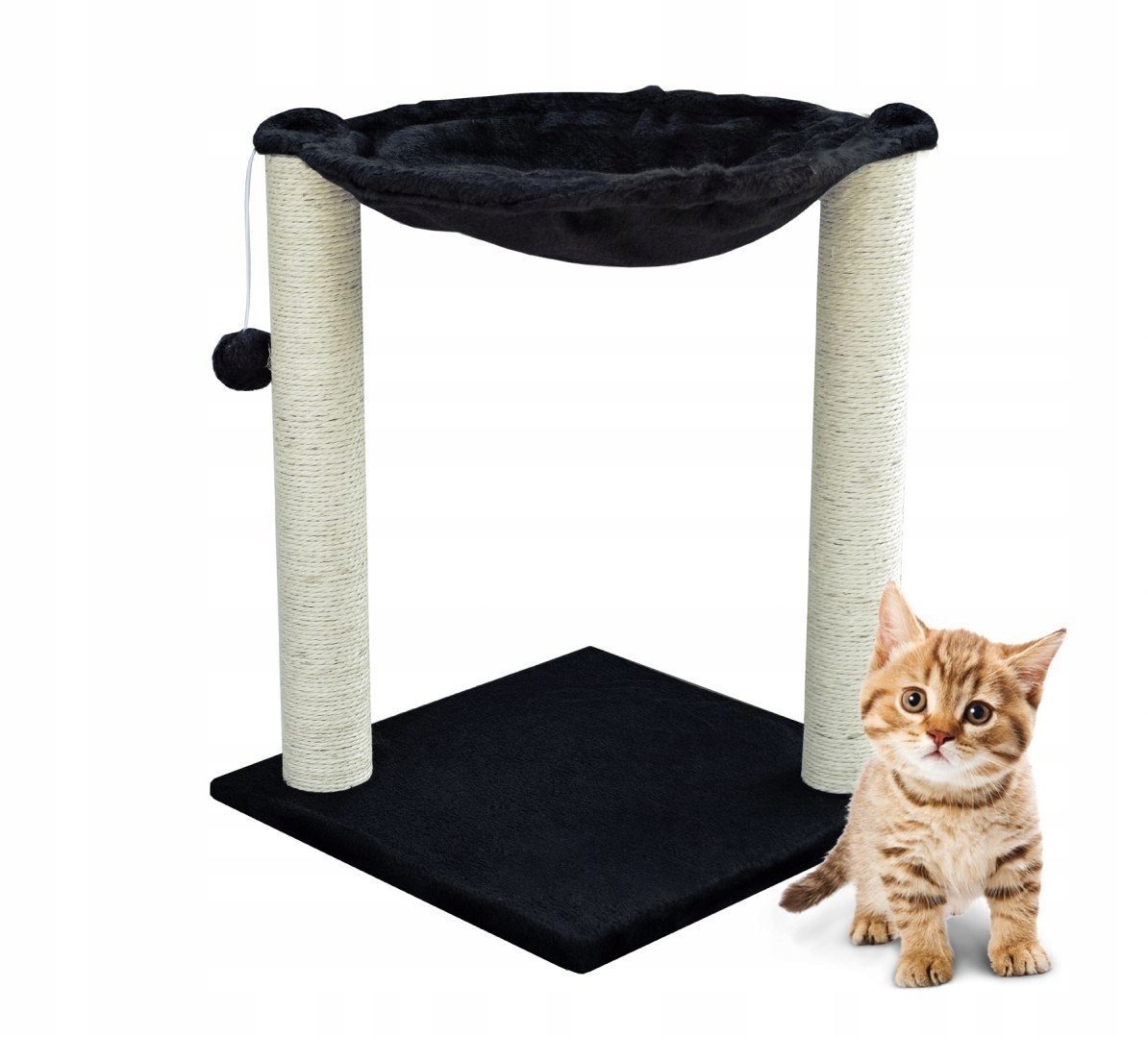 

Hamak Stojący Drapak Legowisko Dla Kota Czarny