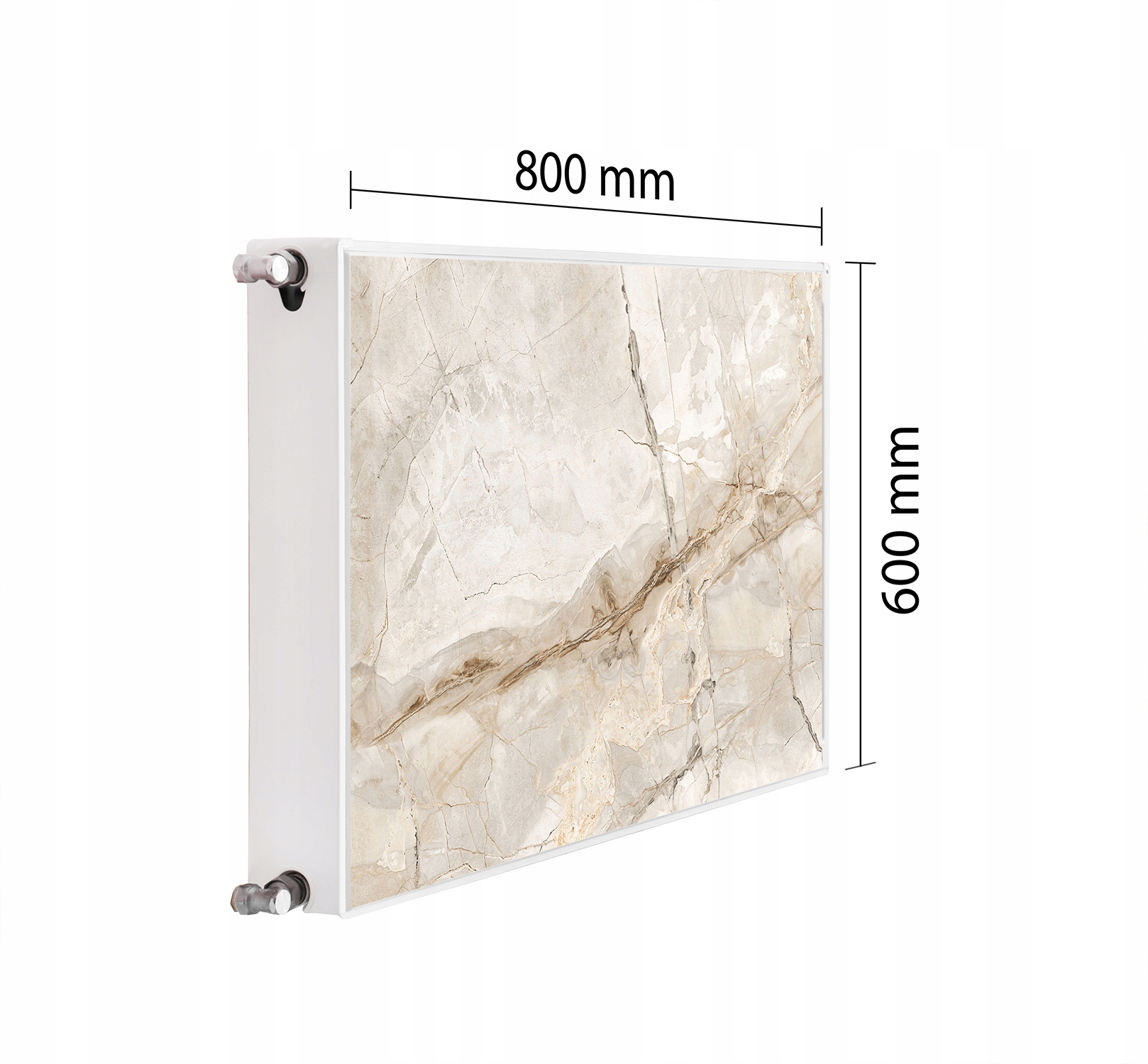 Magnetická Krytka Na Radiátor 80x60 Marmur Mata Magnet