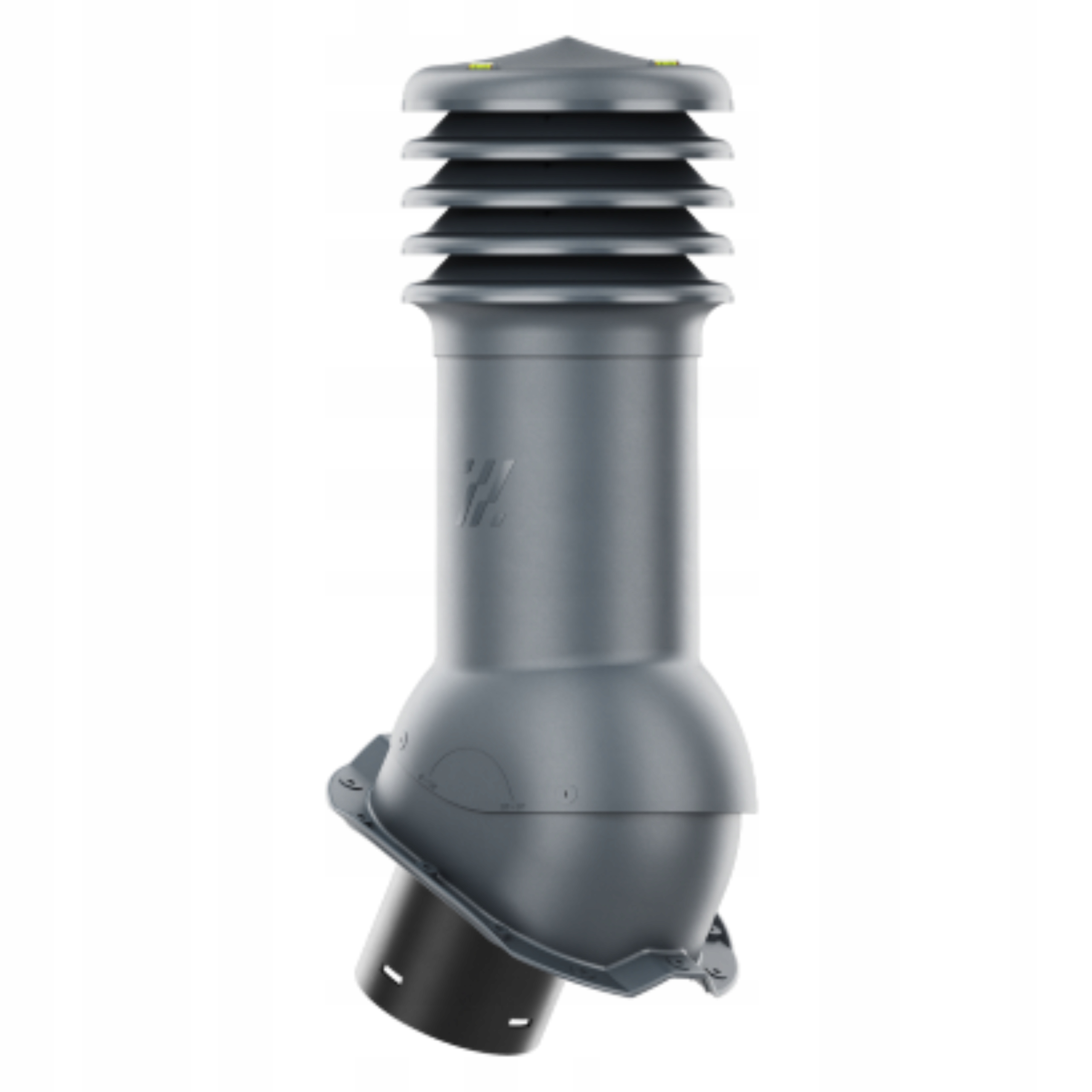 Větrací komín HiVent fi150 Trapézový T18 neizolovaný Antracit