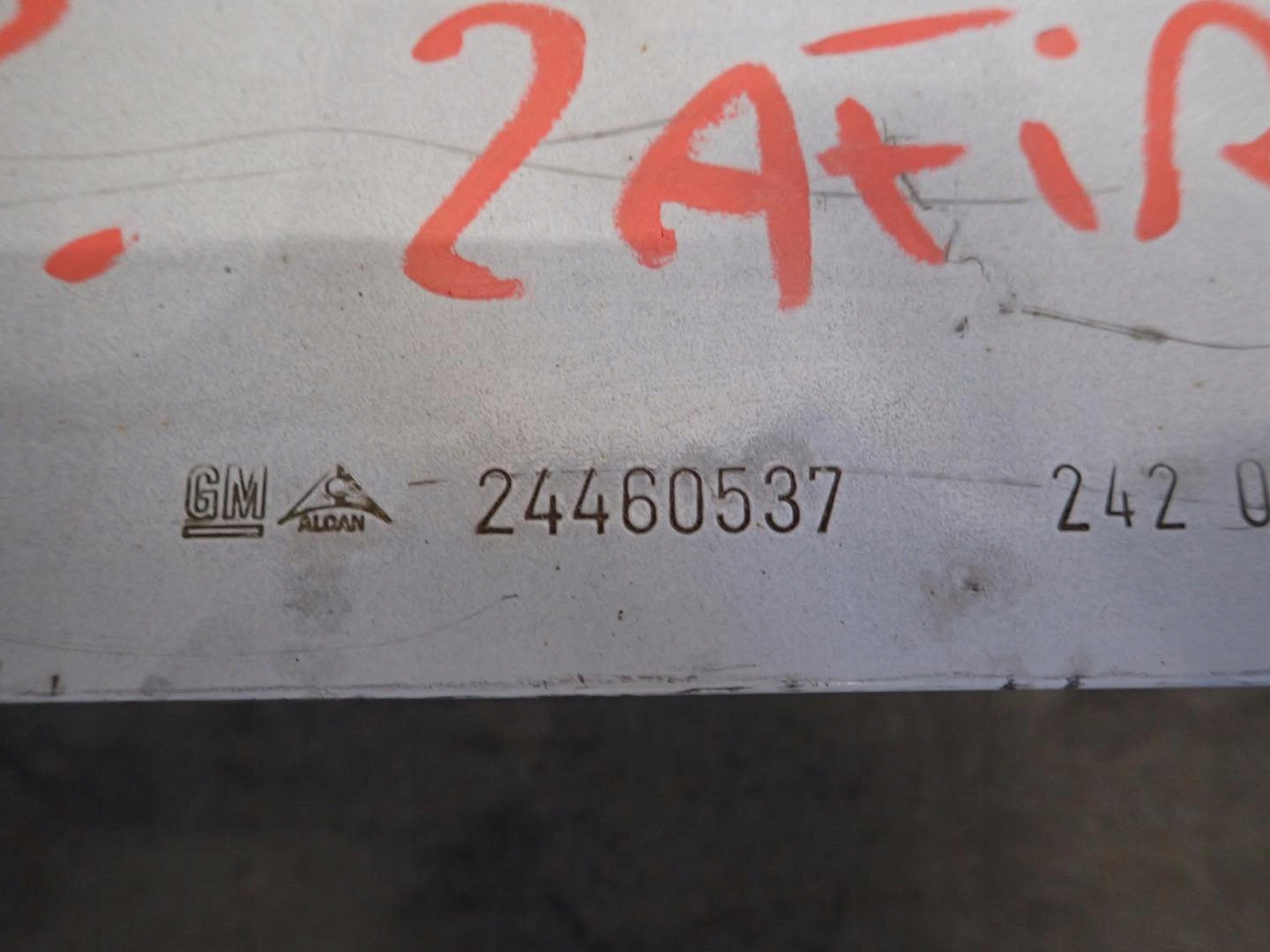 sider below bumper front OPEL ASTRA H III ZAFIRA B 2004- 24460537