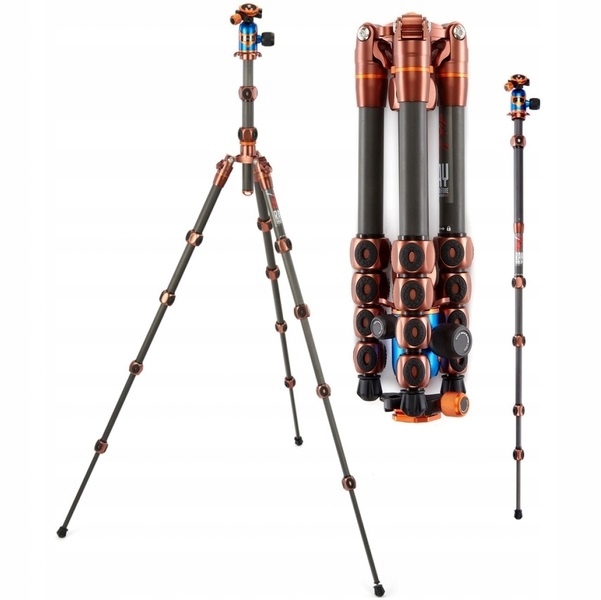 3 LEGGED THING LEGENDS RAY BRĄZOWY CARBON Statyw