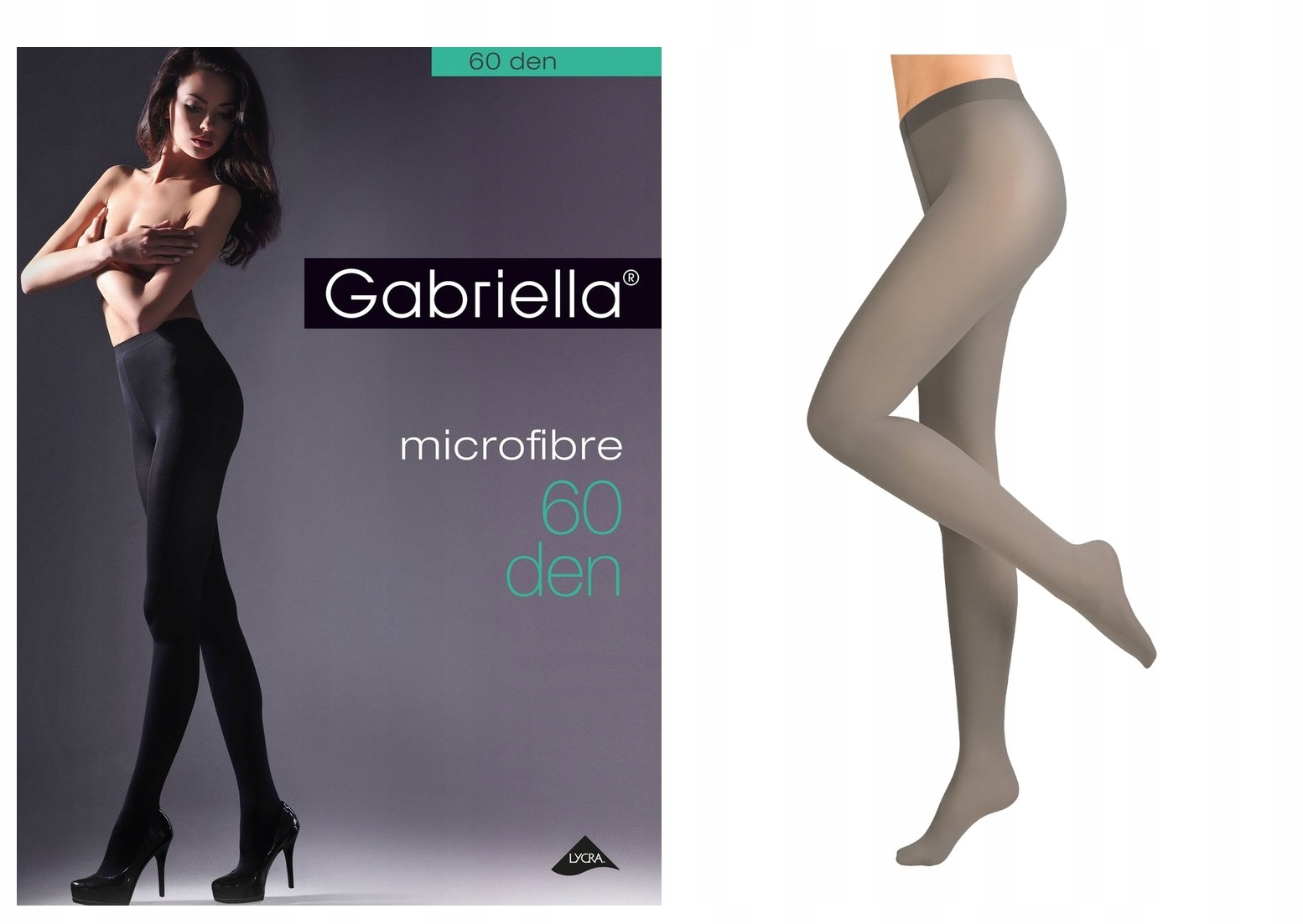 

Gabriella rajstopy microfibre den 60 Smoky 5