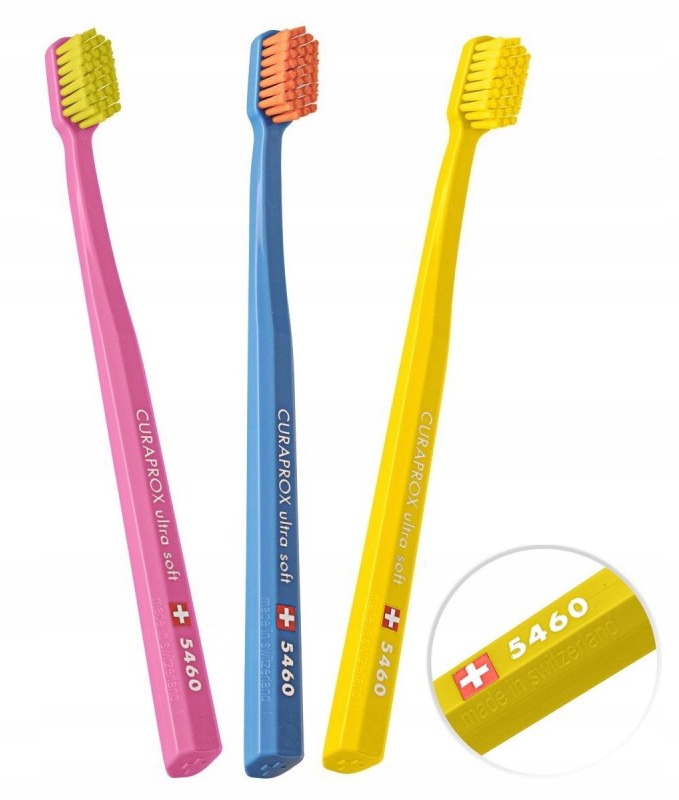 Szczoteczka do zębów miękka CURAPROX CS 5460 Ultra Soft Eco Pack 3 szt Marka CURAPROX