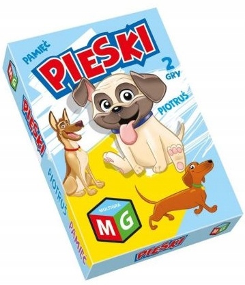 

Pamięciowa Gra Karciana Piotruś Edycja Pieski