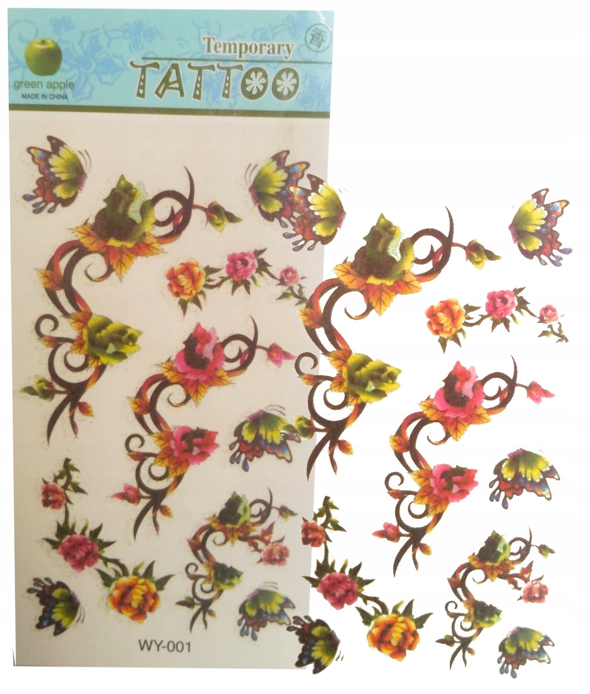 

Tatuaż wodny wzory blister 20x10 cm