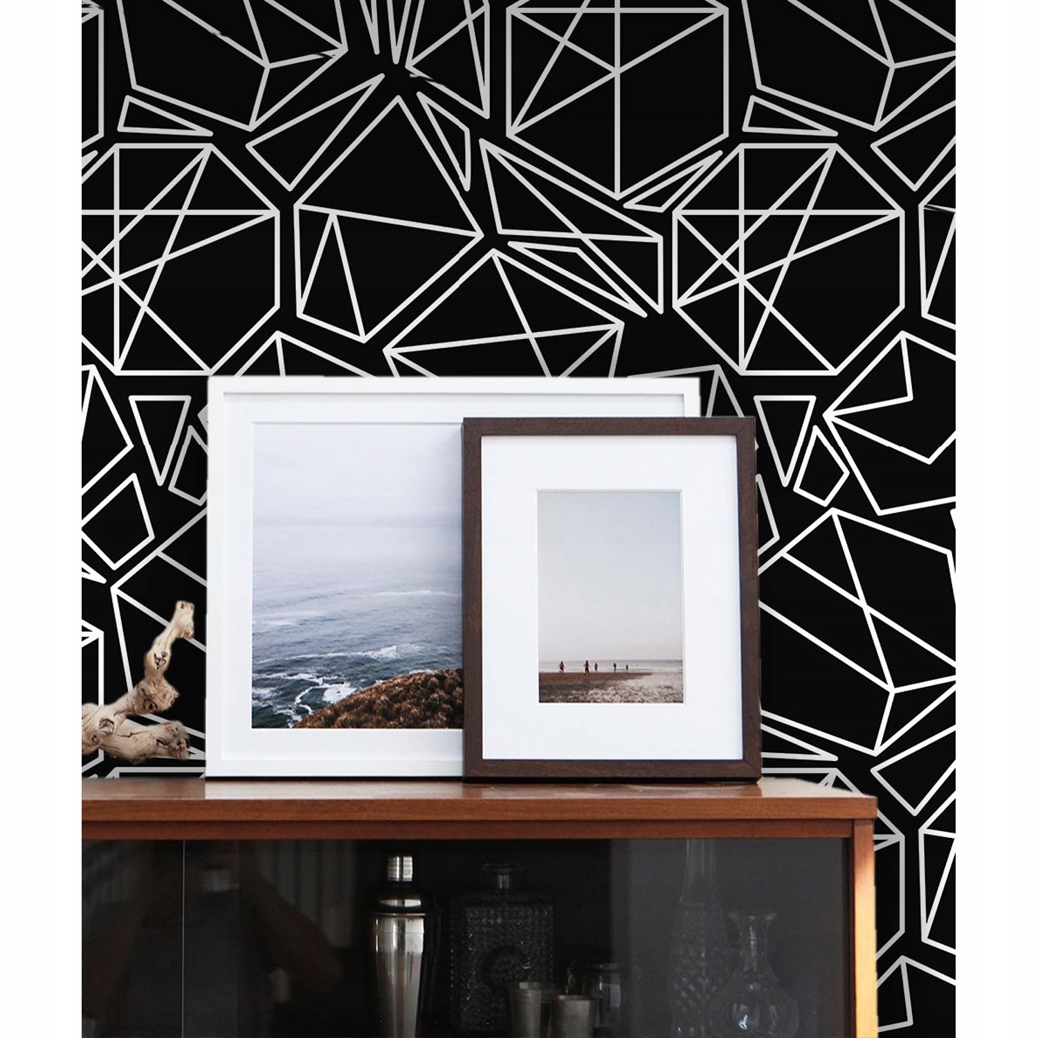 

Fototapeta Czarno-białe geometryczne wzory 290x290