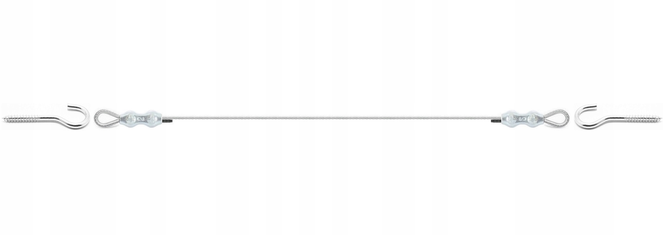 1m Z2 KARNISZ LINKA STALOWA DO ZASŁON TARASOWYCH OGRODOWYCH NA TARAS ŻYŁKA Kod producenta 1MZ2