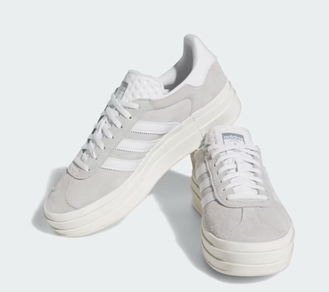 Adidas Gazelle Bold Grey White 39 1/3