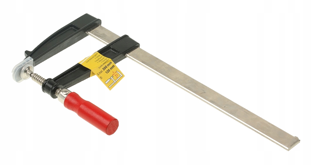 

Ścisk Stolarski F 120 x 300 mm Zacisk Meblowy
