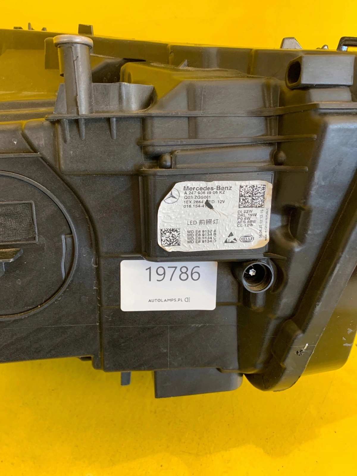 light left Mercedes GLA W247 MultiBeam A2479064906