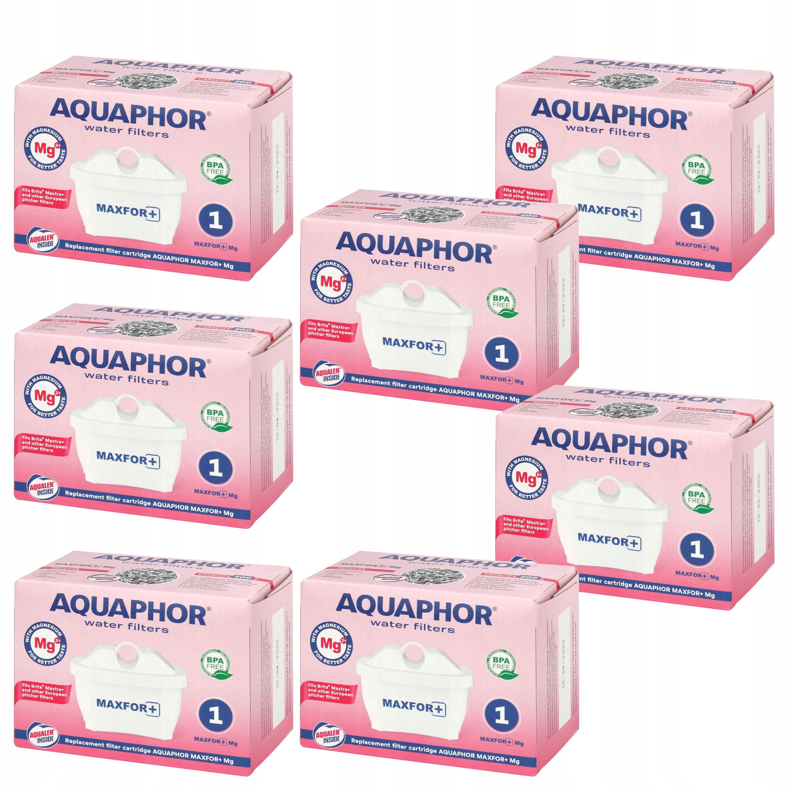 

Filtr wkład do dzbanka aquaphor maxfor+ magnez x7