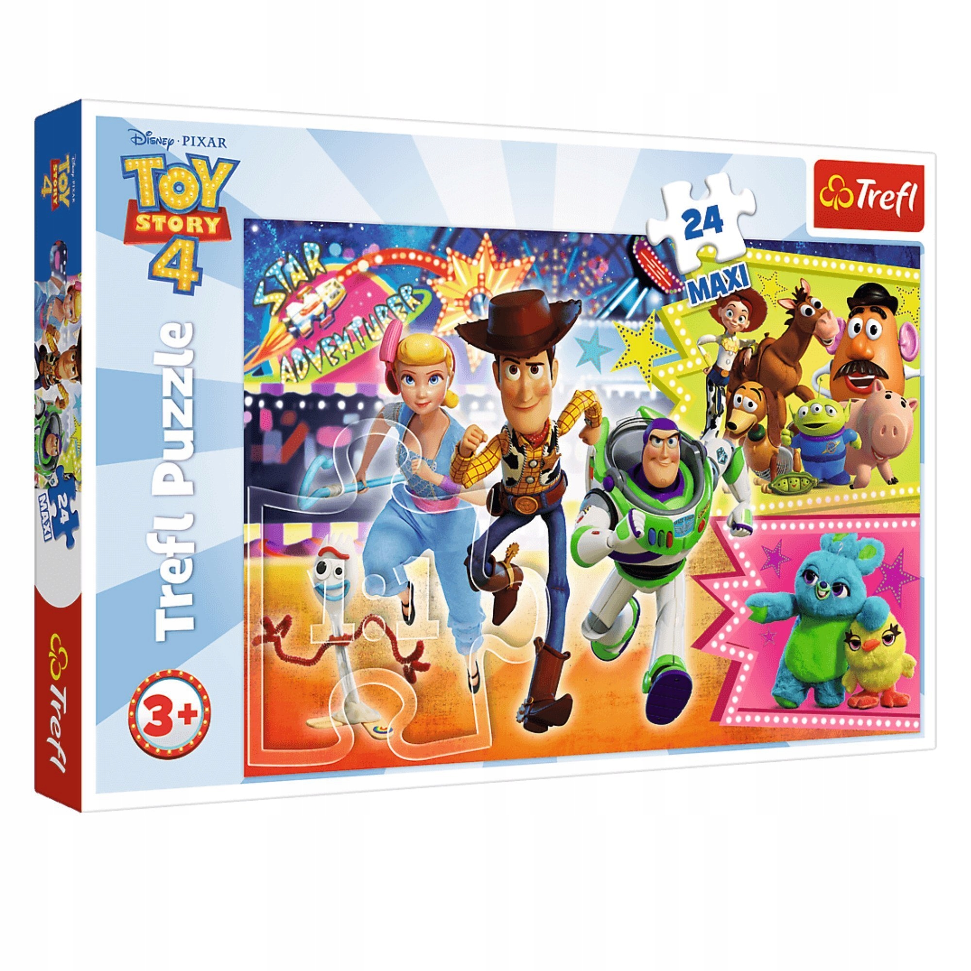 Trefl Puzzle Maxi 24 W pogoni za przygodą Toy Story 4 14295 - porównaj ceny  