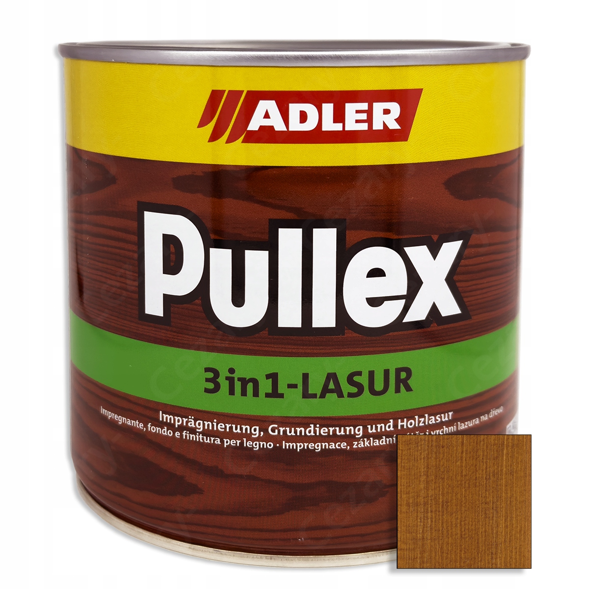 Adler Pullex 3in1 Nuss lazura do drewna 2,5L impregnat Uv