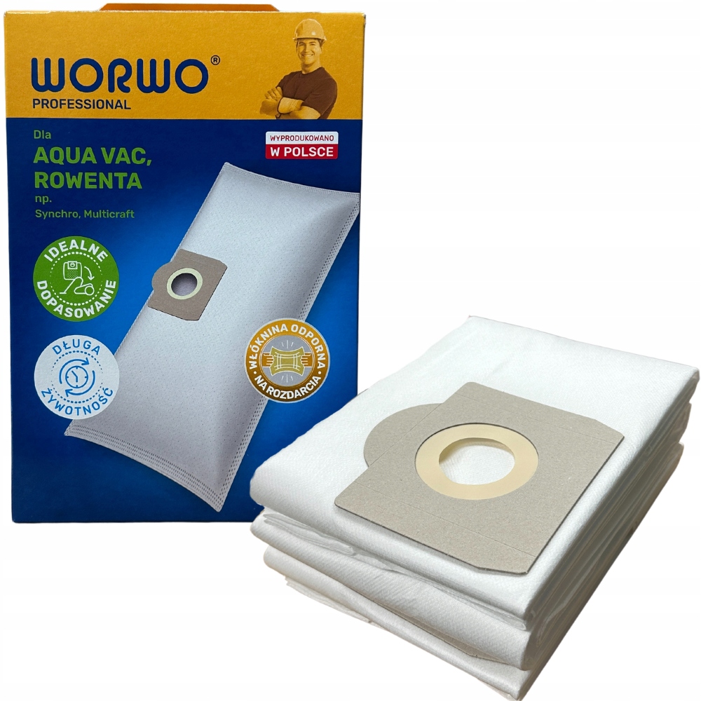 WORKI DO ODKURZACZA RMB06W MIKROWŁÓKNA KARCHER WD4 WORWO