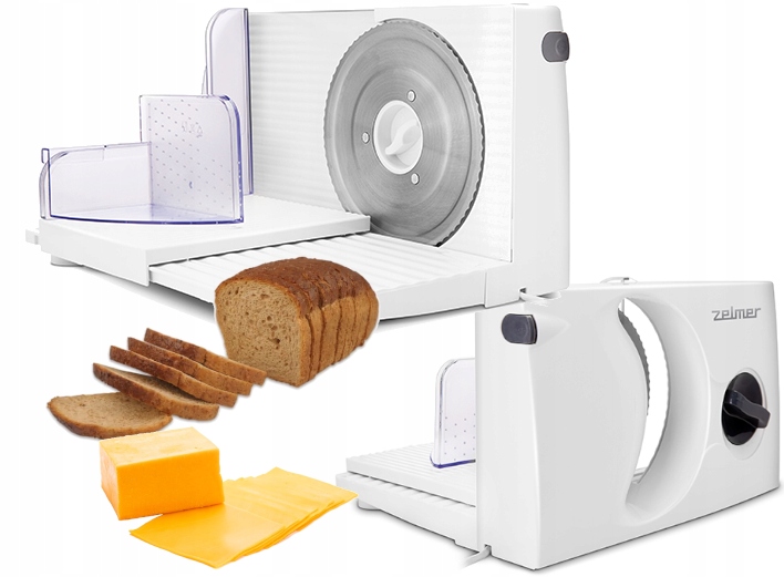 Krajalnica ZELMER ZFS0916 150W do wędlin chleba NÓŻ ze STALI