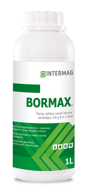 

Bormax 1l płynny, dolistny nawóz borowy Intermag