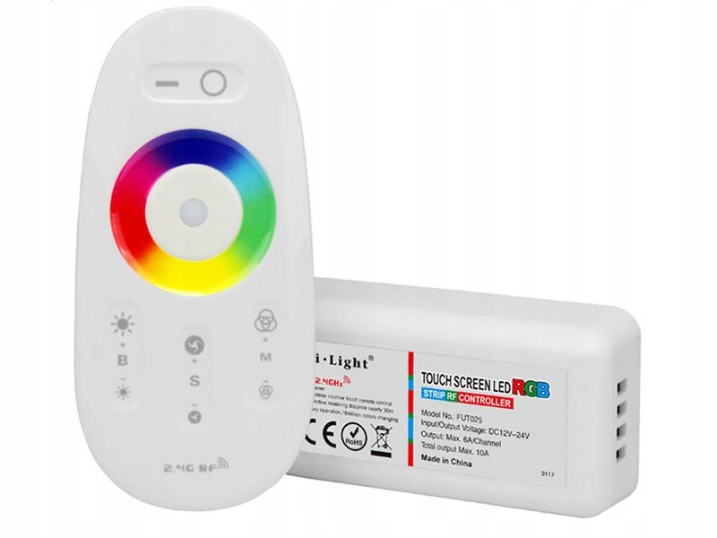 

Sterownik Touch Led Rgb Rf dotykowy 216W 12/24V