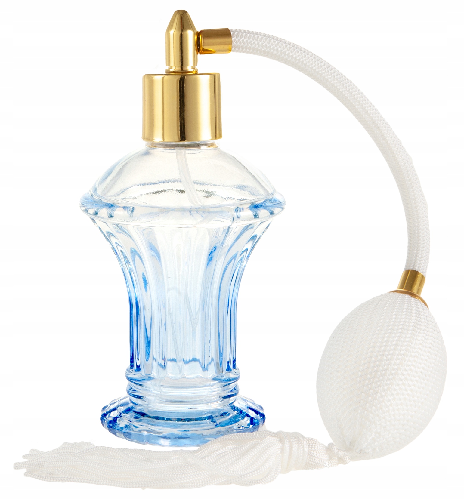 BUTELKA SZKLANA FLAKON NA PERFUMY Z POMPKĄ - 50 ML!GRATIS!