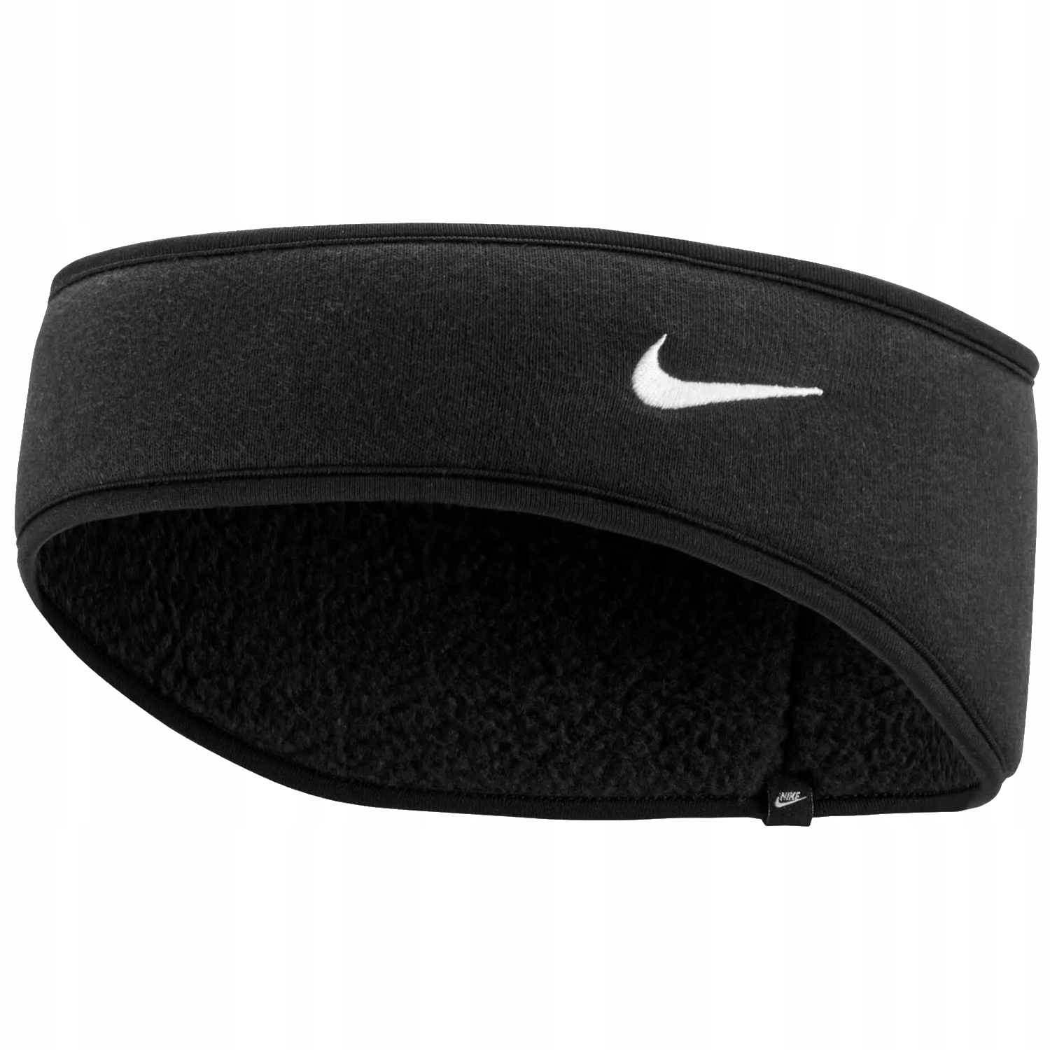 Nike V Phoenix Fleece Headband (uni) Dámská čelenka Polyester Černá