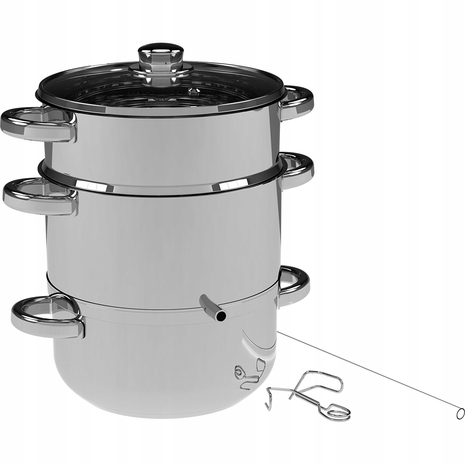 Denní odšťavňovač nerezový 5,2 l SOK5SN