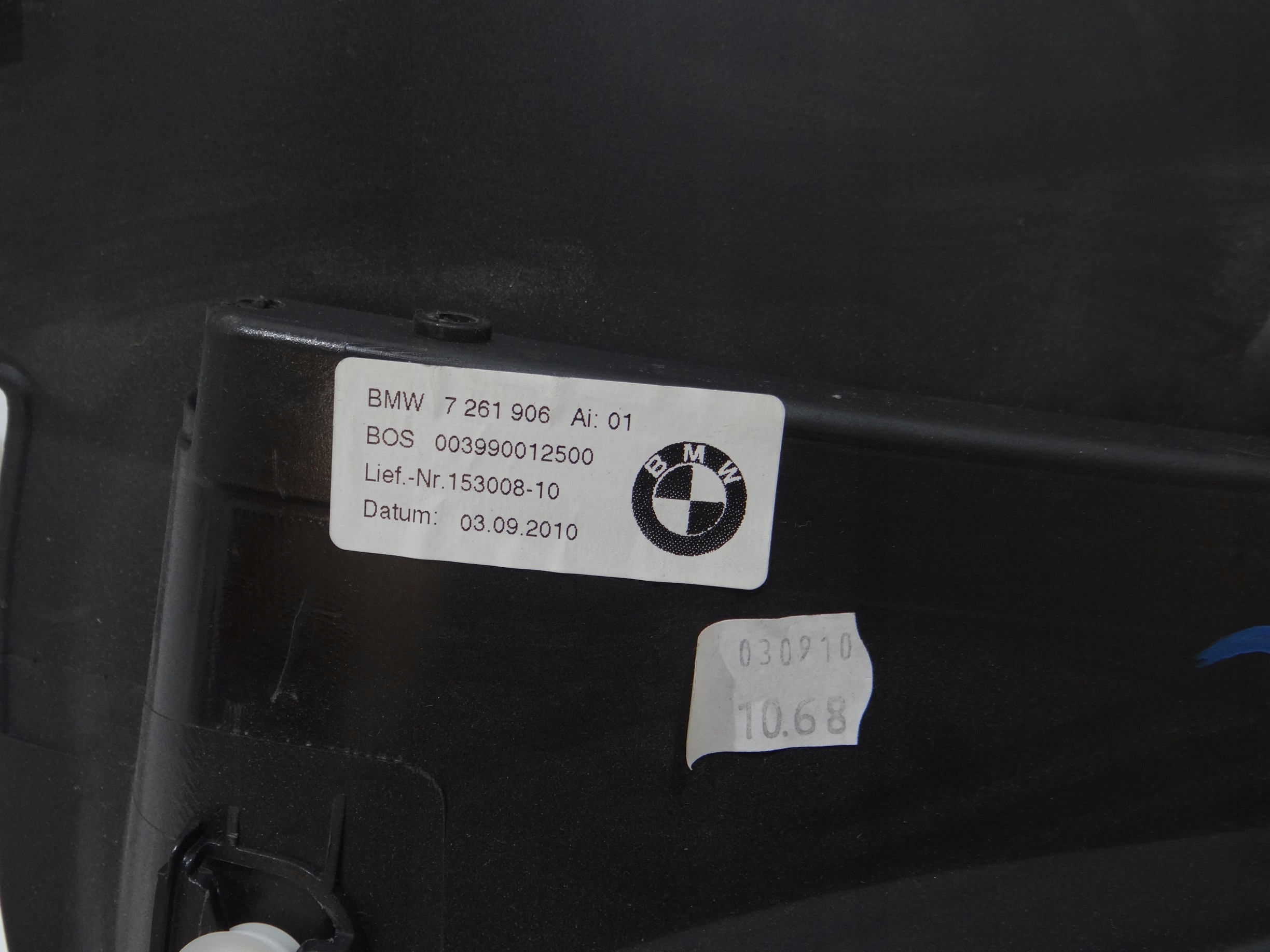 Blende Abdeckung SLUPKA rechts heck BMW E91 7261900