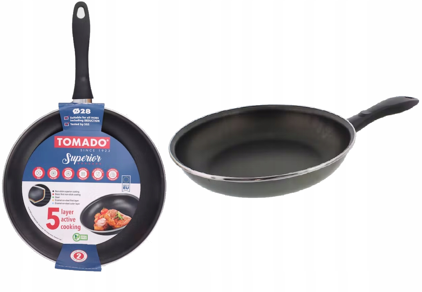 

Patelnia Non Stick 28CM Indukcja Oszczędna No Pfoa
