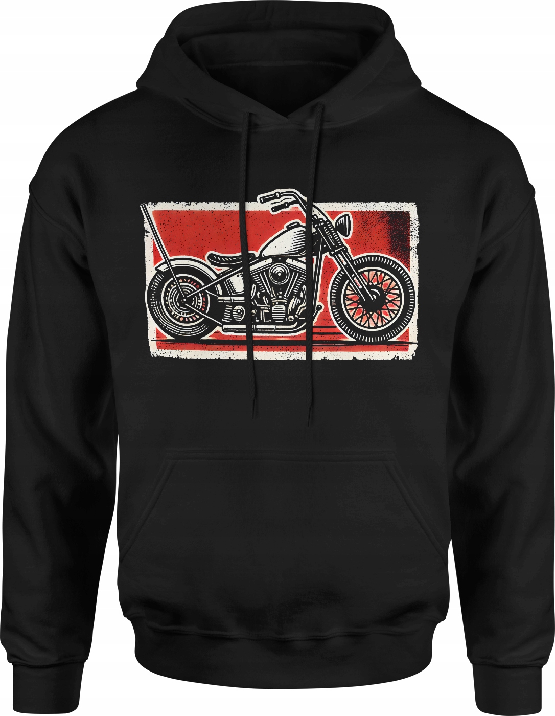 Bluza Motocyklowa Męska Motocykl Na Motor Z Nadrukiem Chopper 3XL
