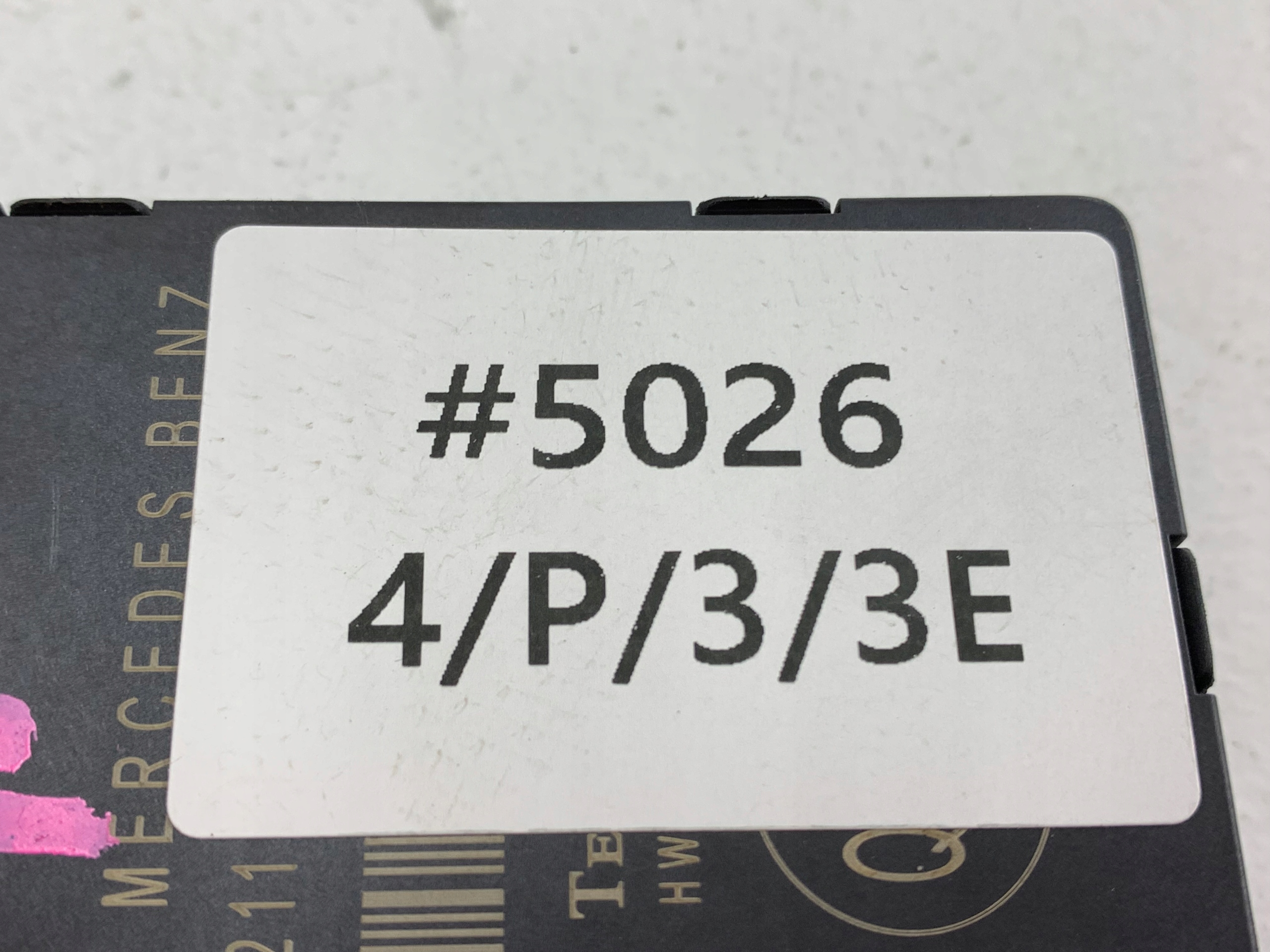MERCEDES W211 module door right rear part 2118201626
