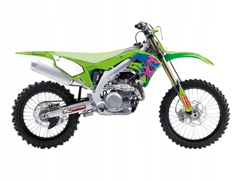 Sada Nálepiek (oklein) Kawasaki Kx 250F 21-23, Kx 450F 19-24 Retro
